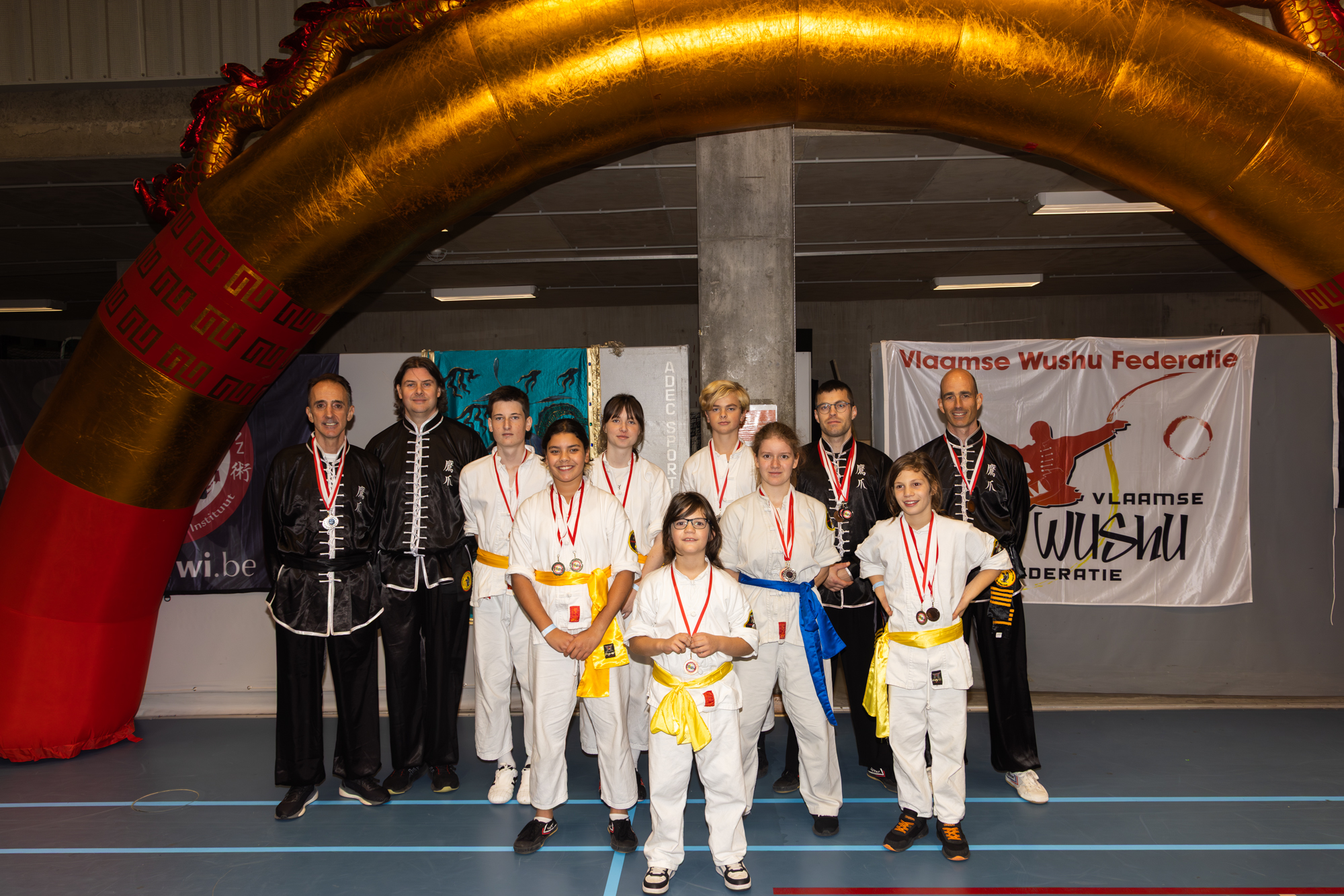 Succes op Belgisch Wushu Taolu Kampioenschap 2025