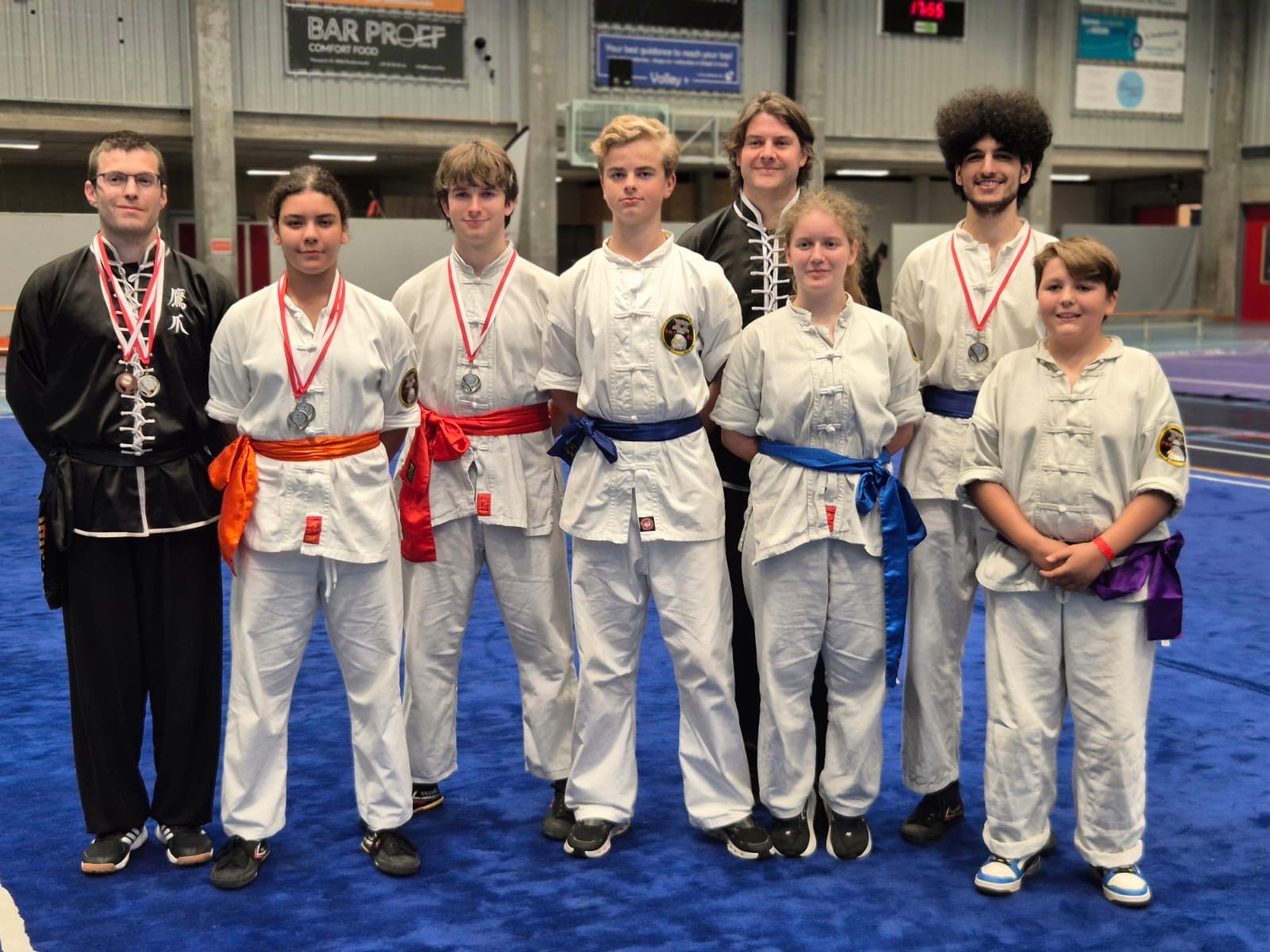 Zeven medailles op het Open Flanders Wushu Championship 2026